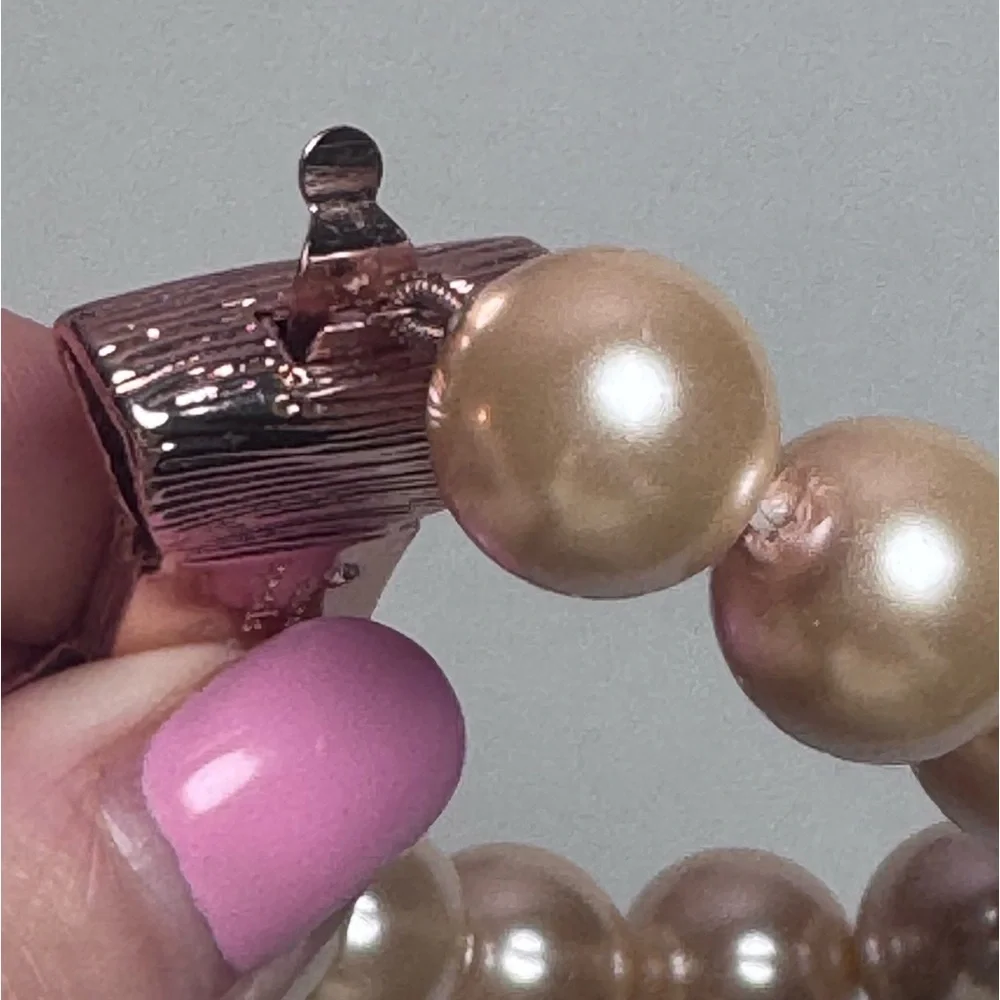 Kate Spade ♠️ All Wrapped Up In Pearls Large Bracelet - Picture 15 of 15